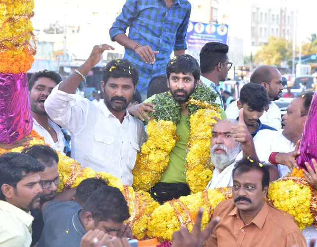 Veera Simha Reddy Movie Team at Anantapur Fans Rally
